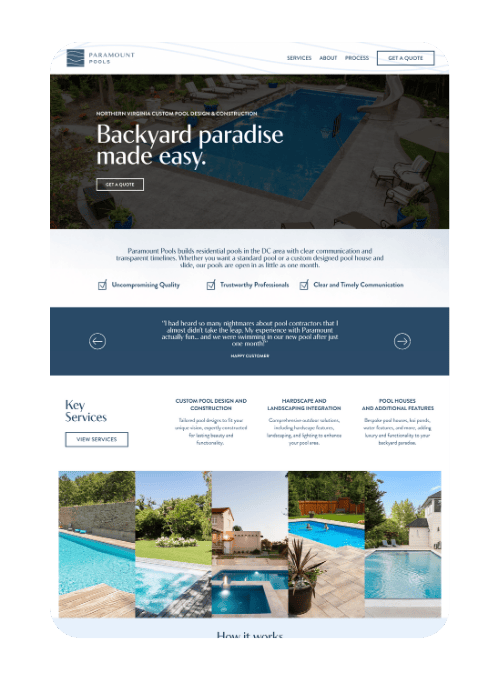 Image gallery marquee