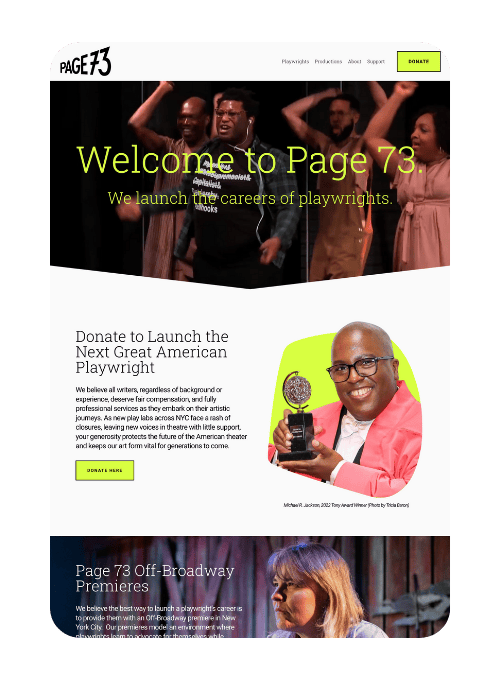 Image gallery marquee